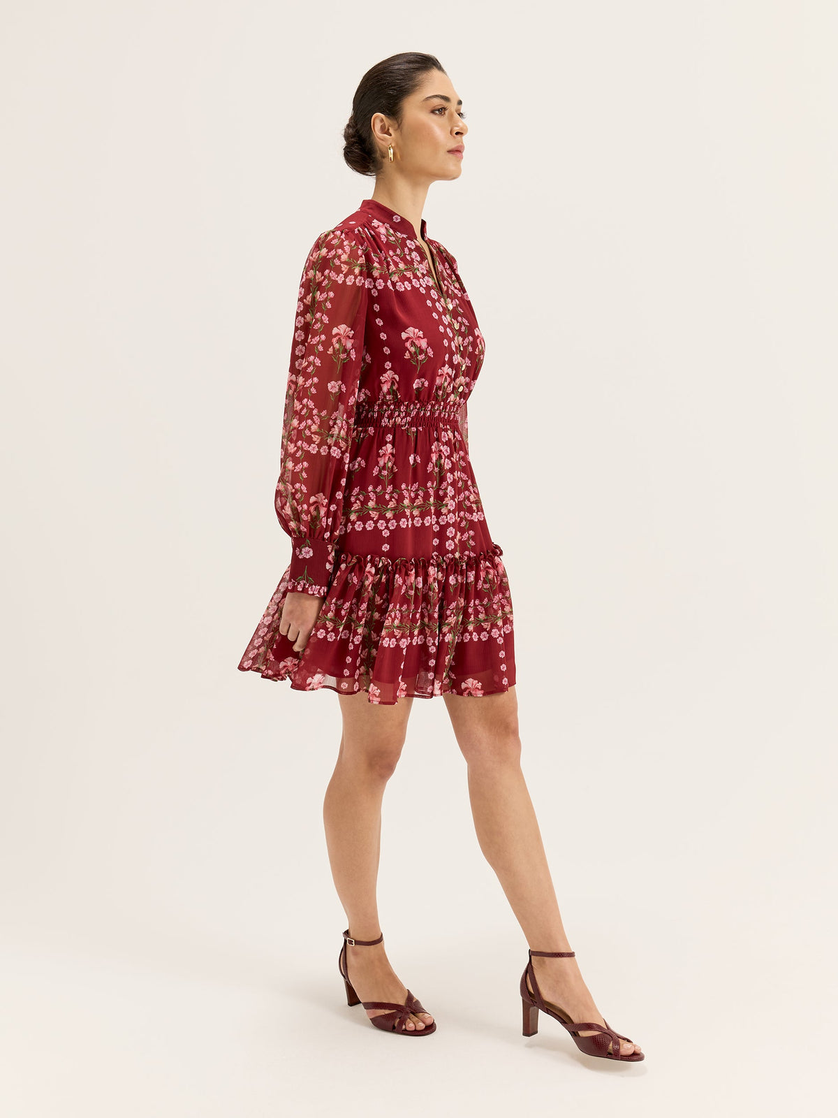 Alpine Rose Mini Dress