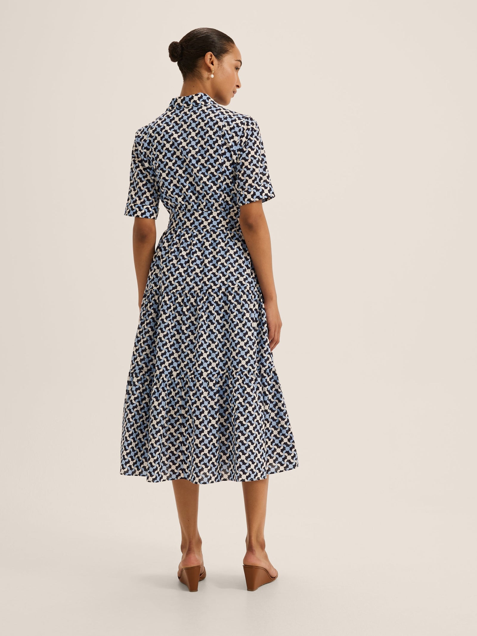 Checkers Shirt Dress
