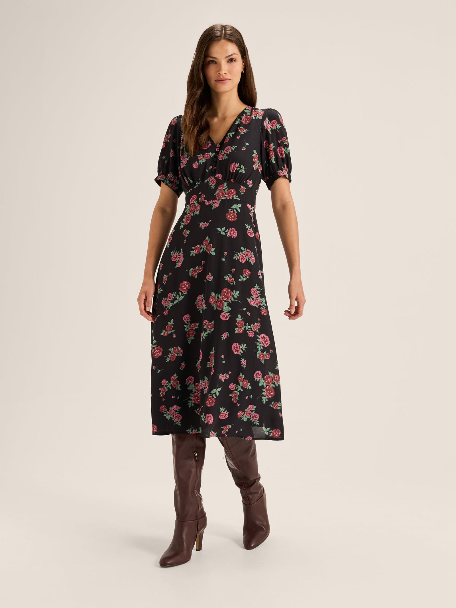 Cameo Midi Dress