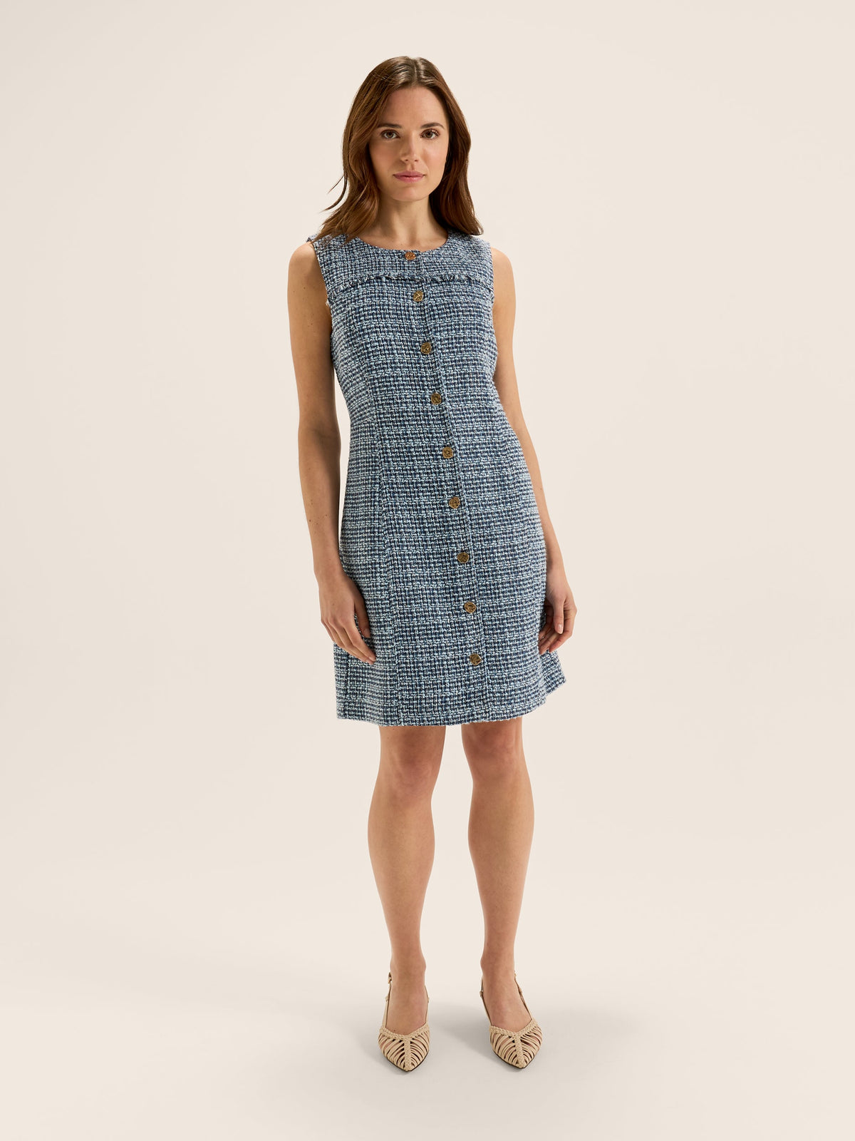 Anais Tweed Dress