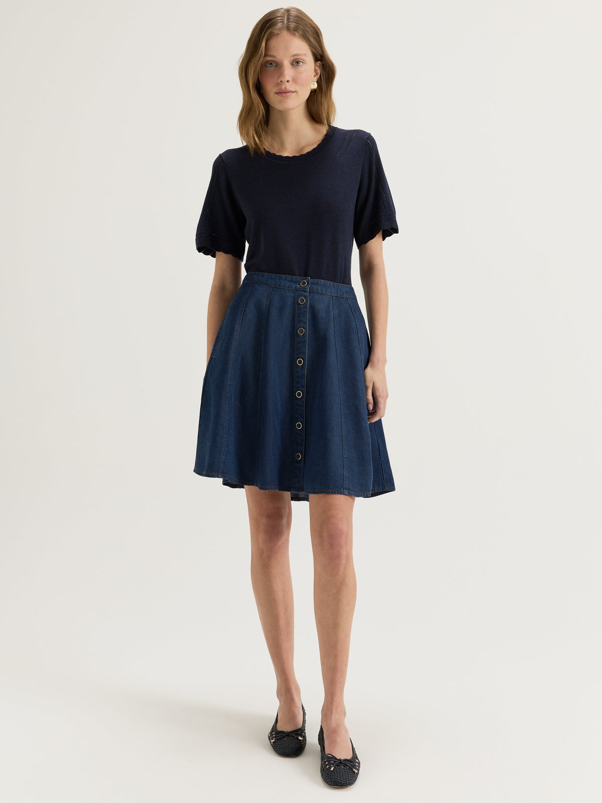 Basilica Denim Skirt