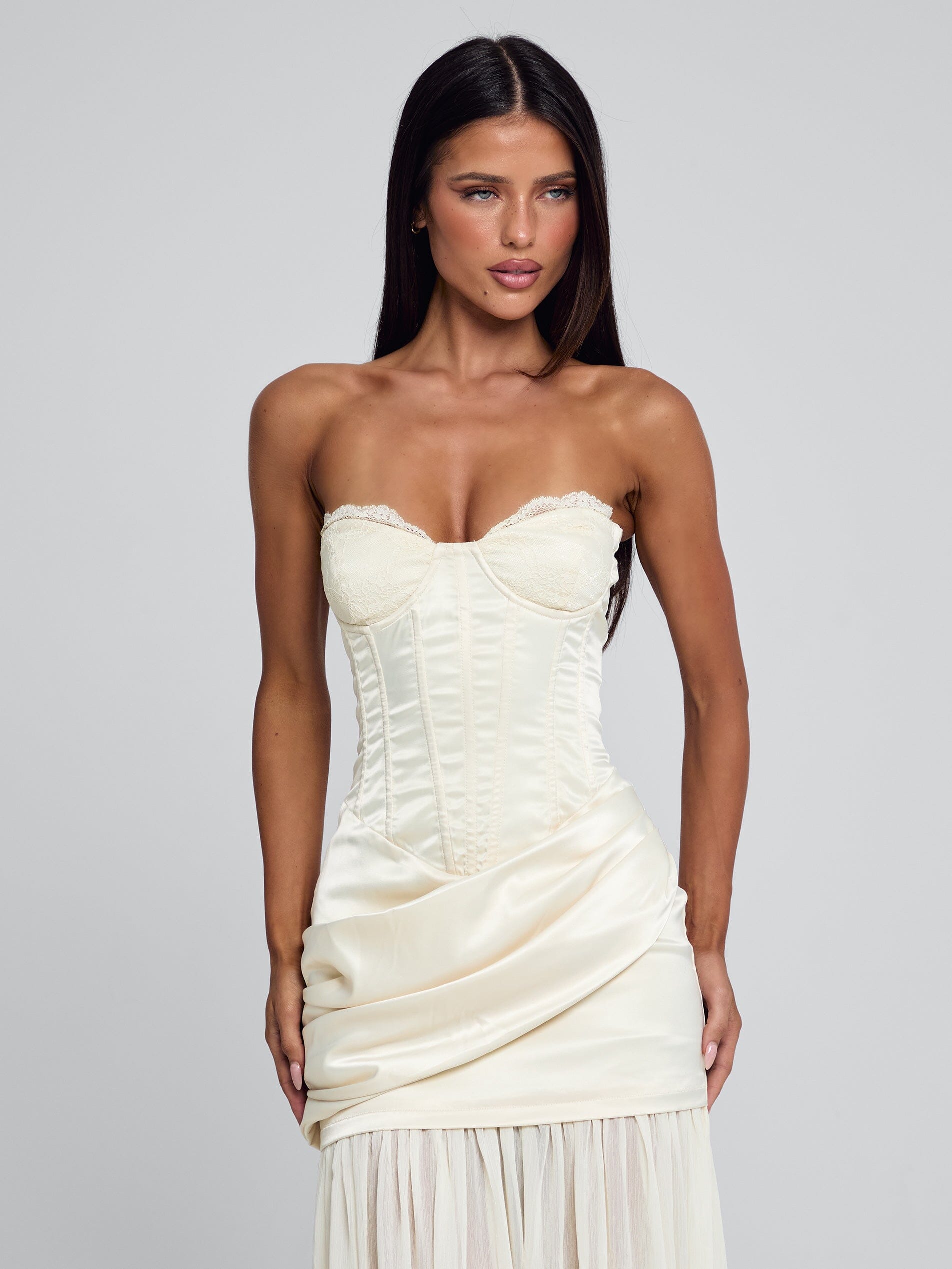 Rowna Maxi Dress Ivory