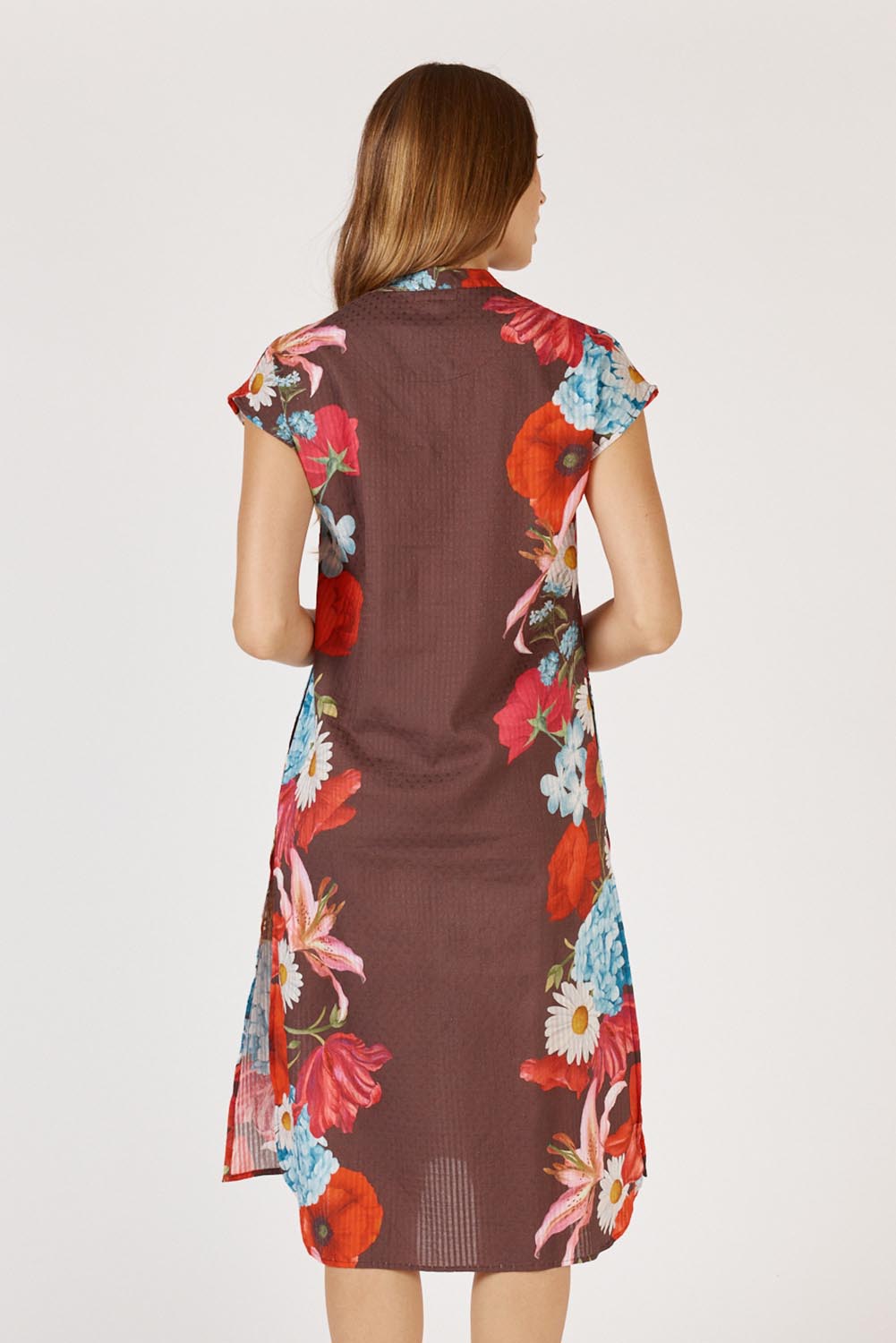 Bharita Cotton Dress - Print