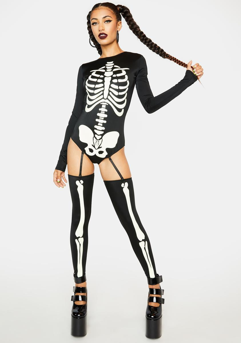 Voodoo Glow Skull Costume