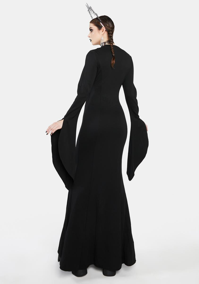 Gothic Dinner Maxi Dress