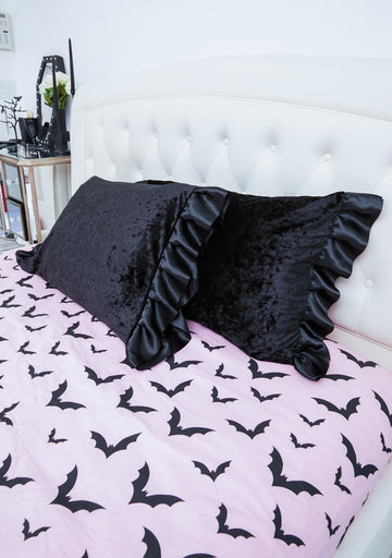 Sinister Snooze Velvet Pillow Cases