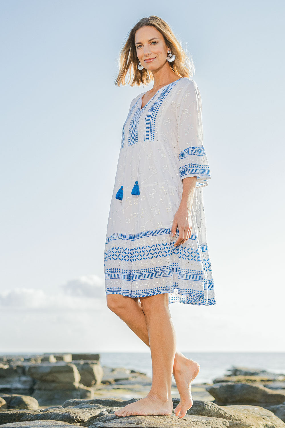 Bondi Beach Dress - Blue