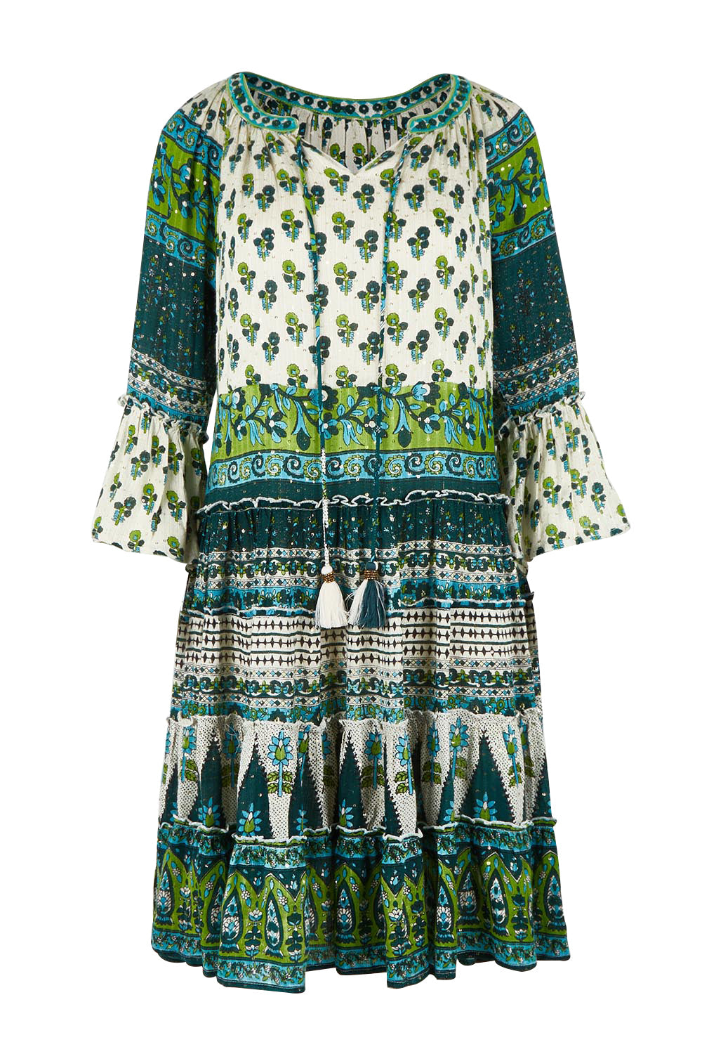 Angel Falls Dress - Green