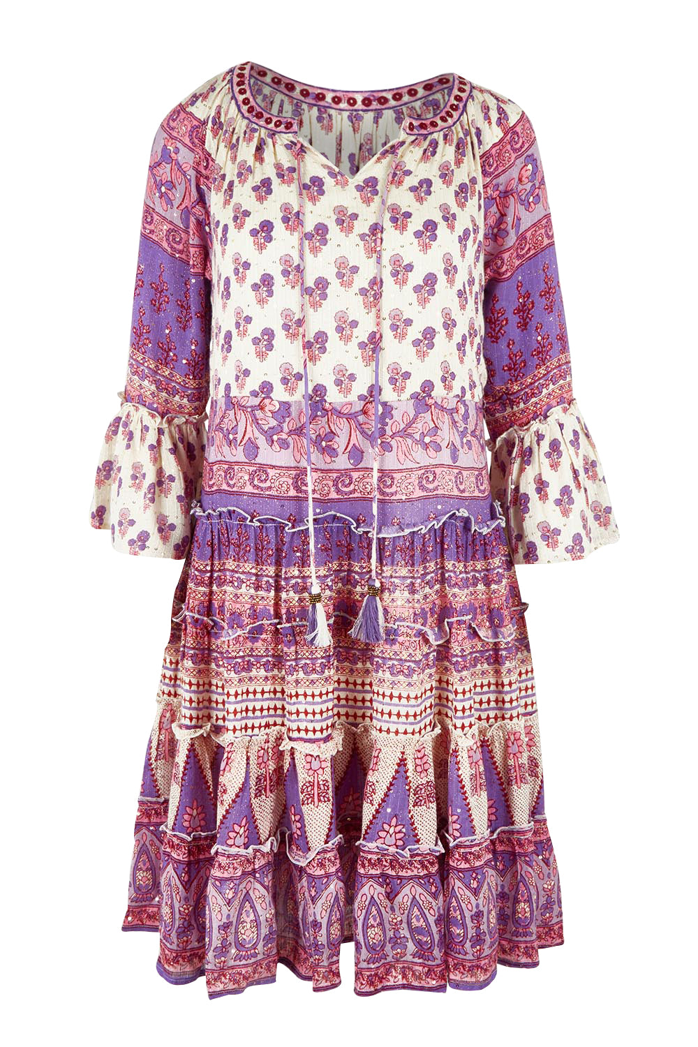 Angel Falls Dress - Pink