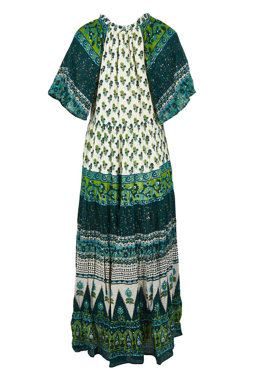 Angel Falls Long Dress - Green