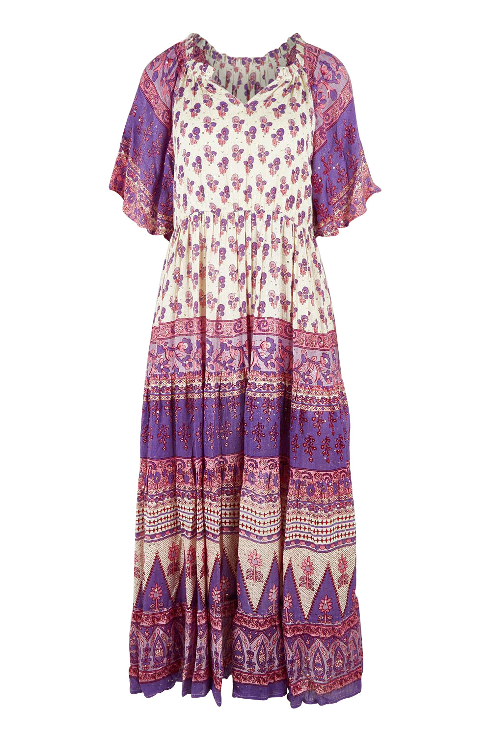 Angel Falls Long Dress - Pink