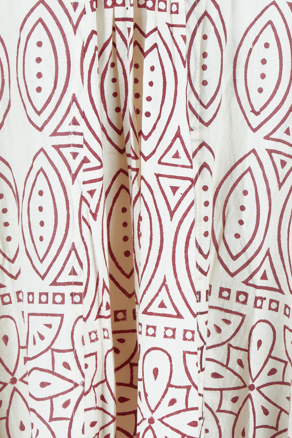 Cocora Valley Cotton Long Dress - Rustcream
