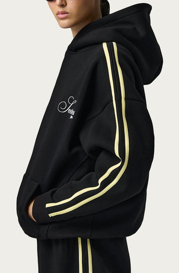 Petite Seekers Sport Hoodie in Black