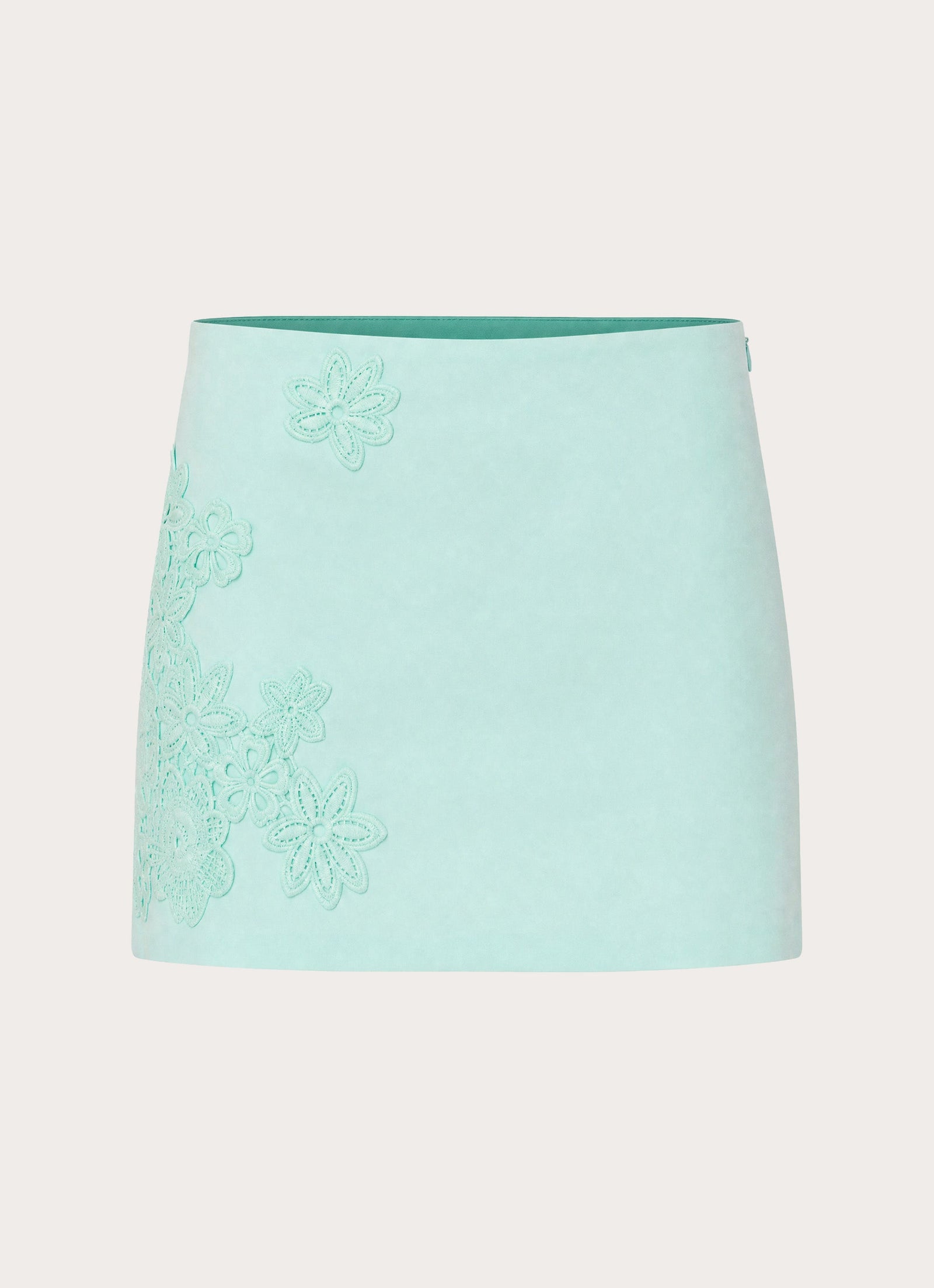 Sweet Tune Mini Skirt - Aqua