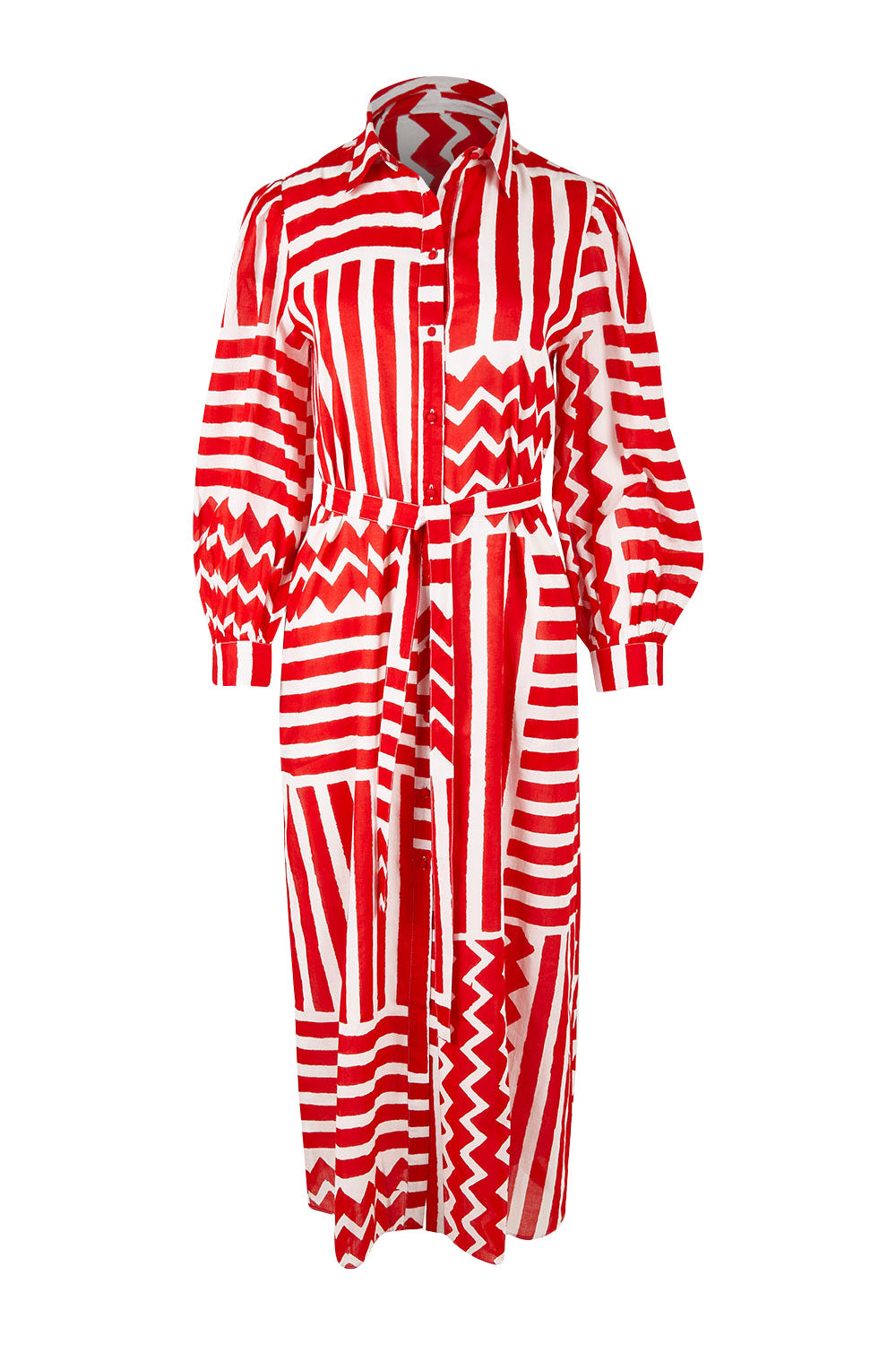 Abby Shirt Dress - Patchwork