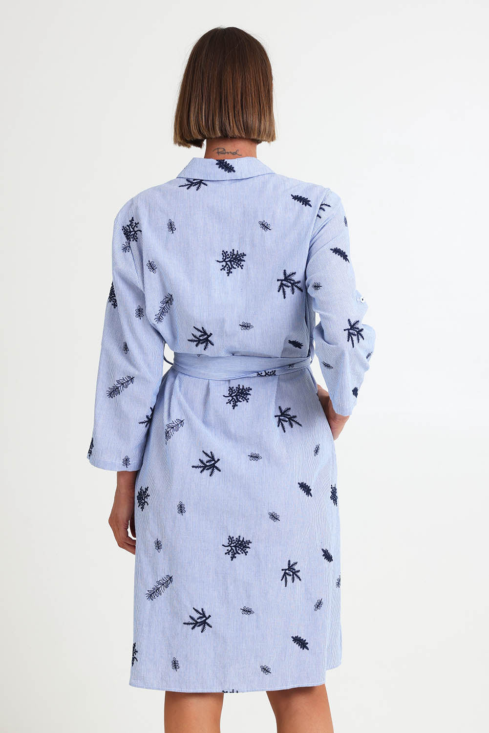 Botanica Shirt Dress – Navy