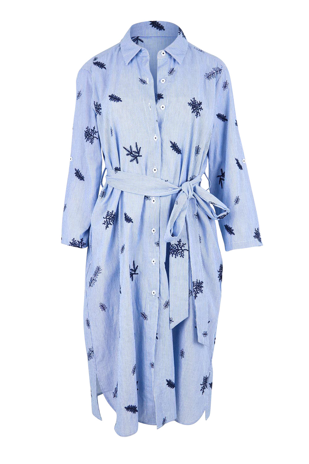 Botanica Shirt Dress – Navy