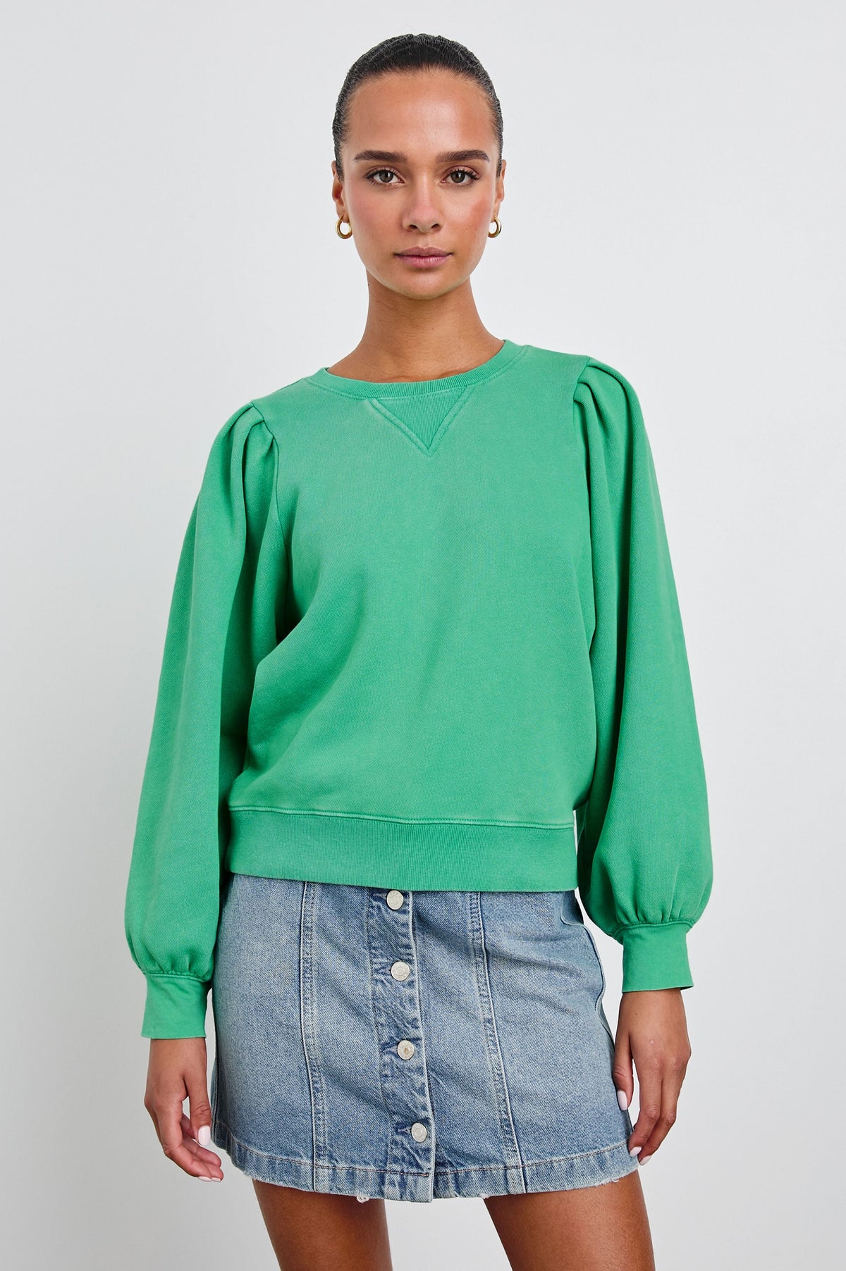 Tiffany Sweatshirt - Kelly Green