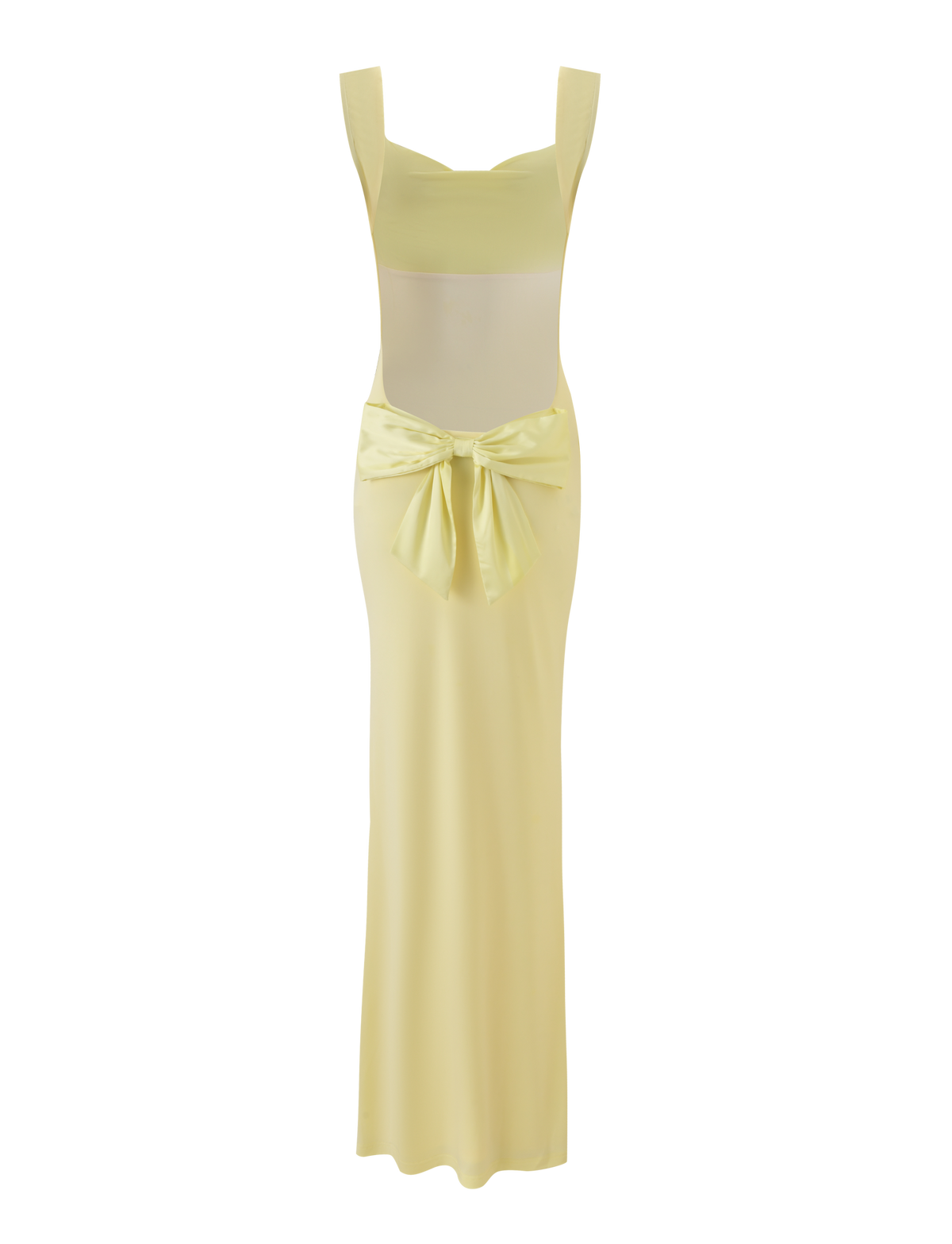 Zita Maxi Dress - Lemon
