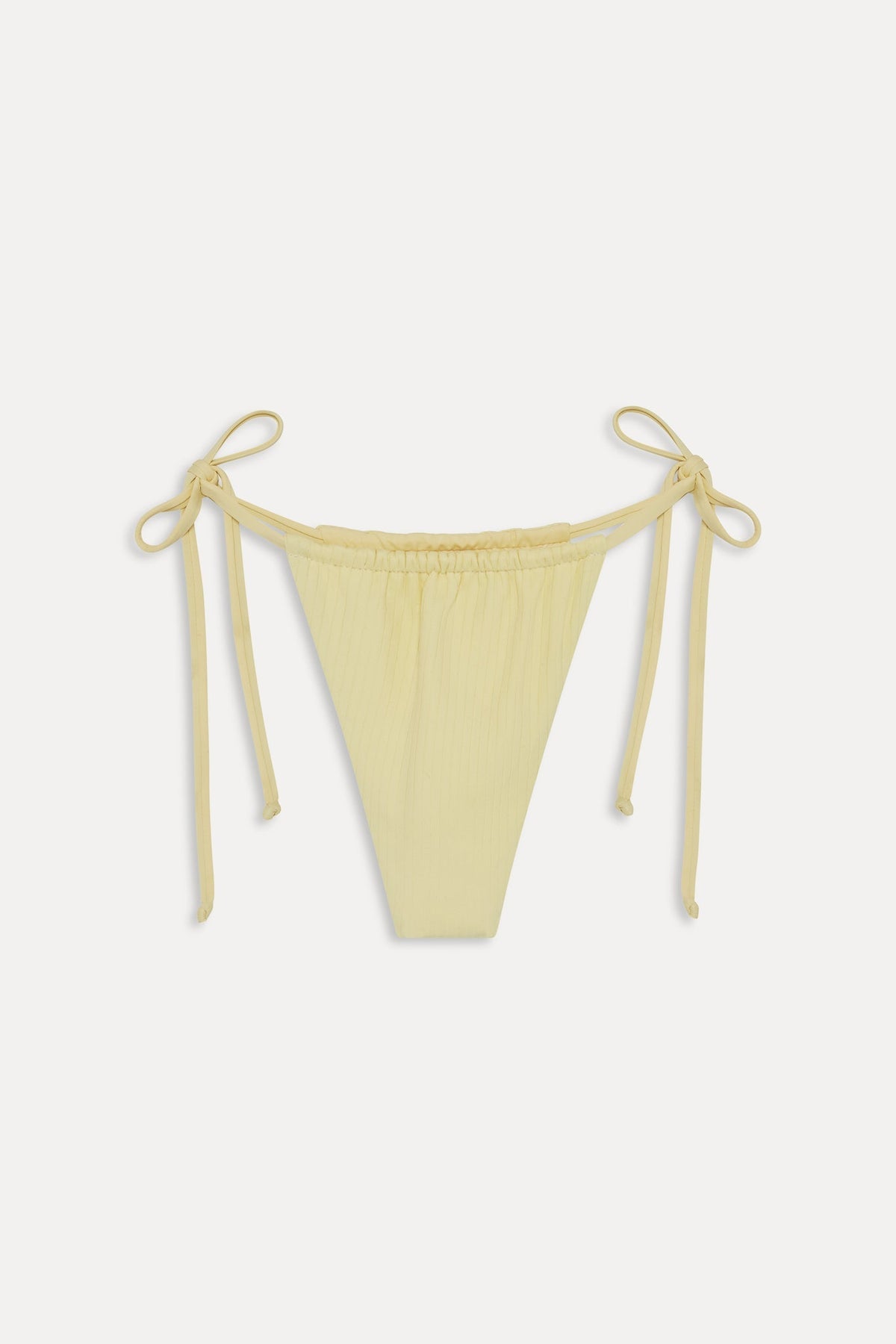 X Jennie Tia Ribbed Bikini Bottom - Honeycomb