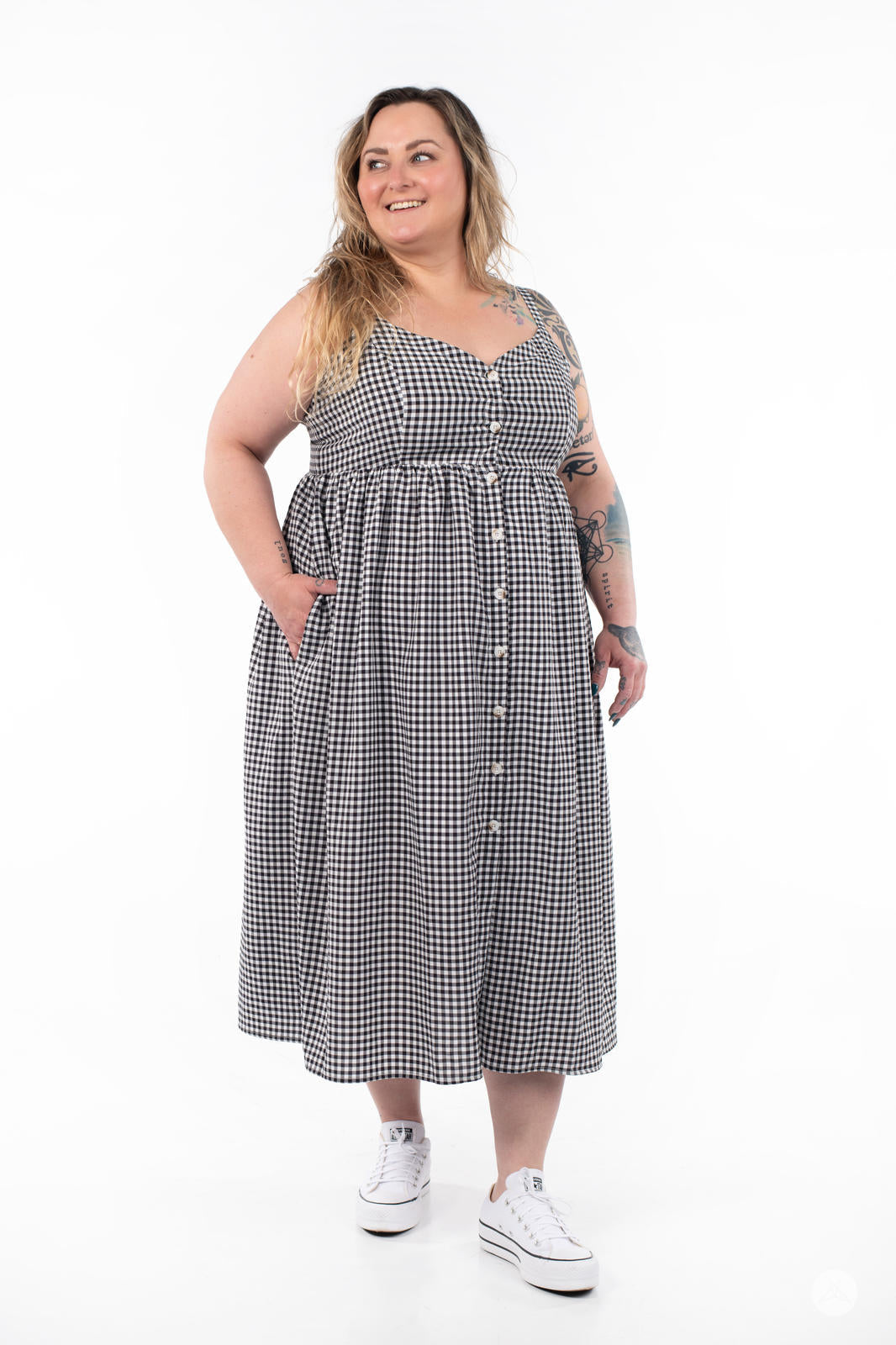Gingham Dress
