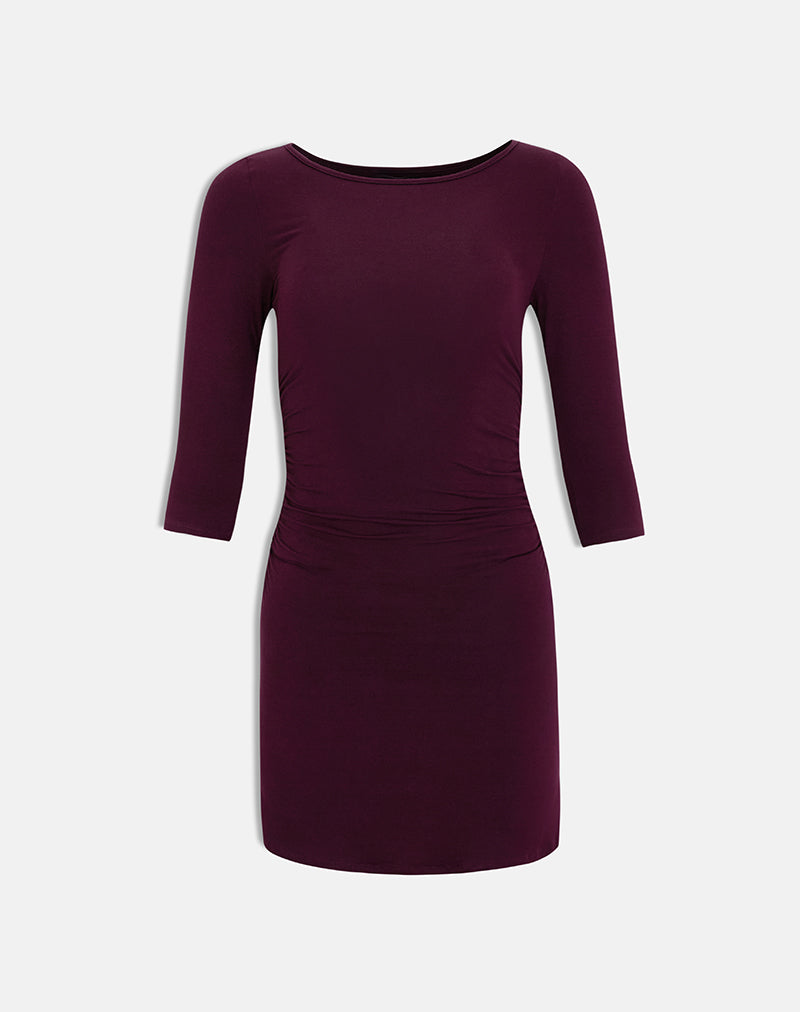 Ysmaine Mini Dress in Redwood