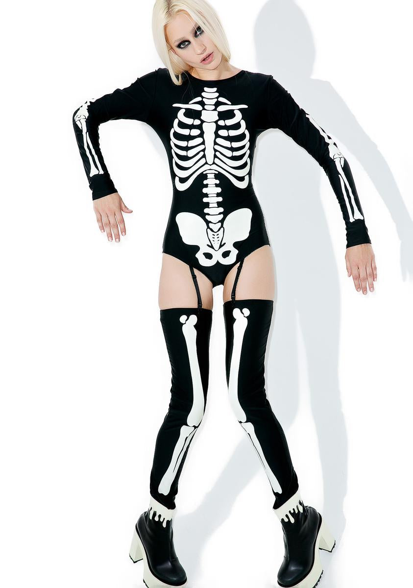 Voodoo Glow Skull Costume