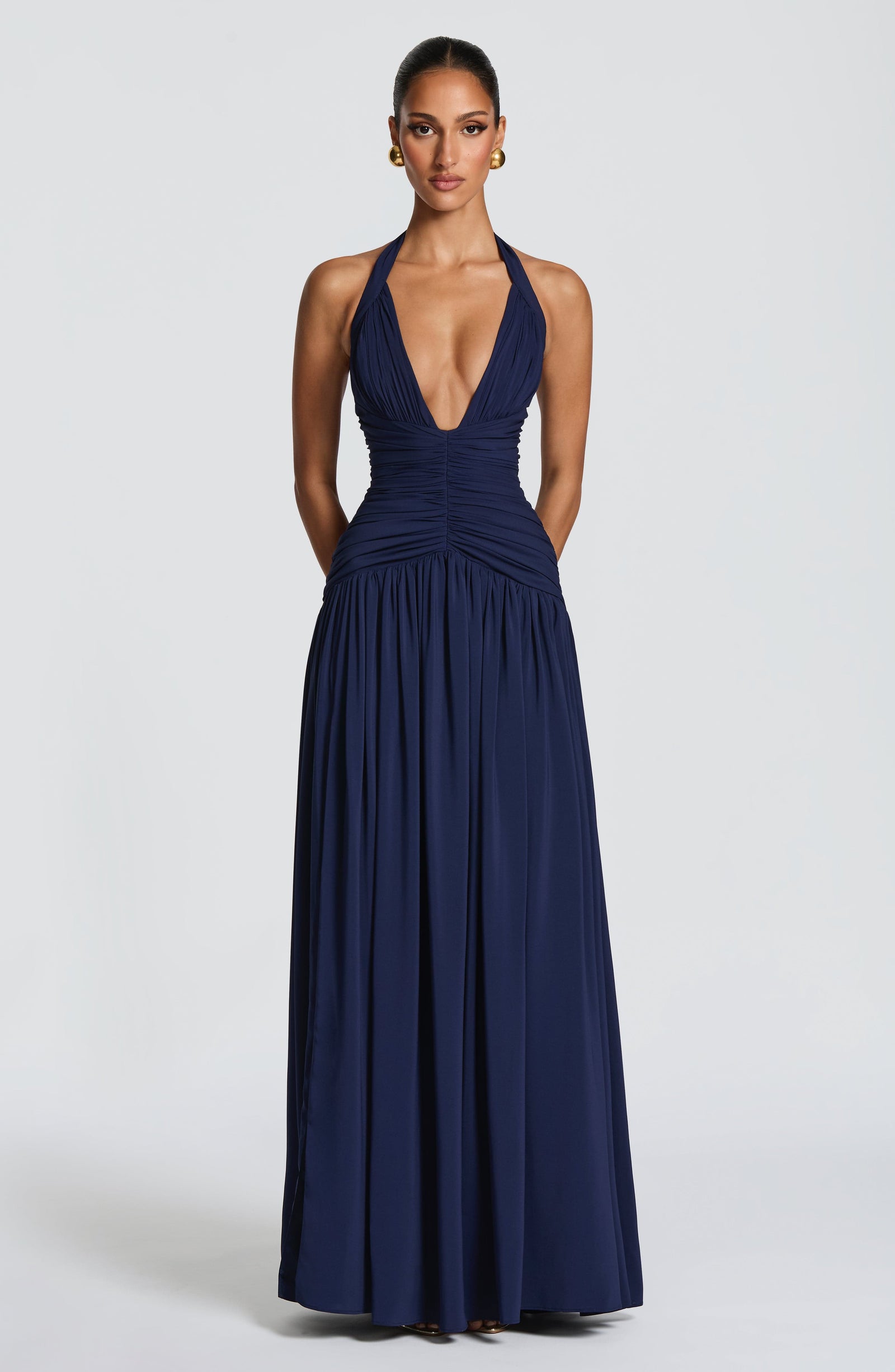 Amaris Maxi Dress - Navy