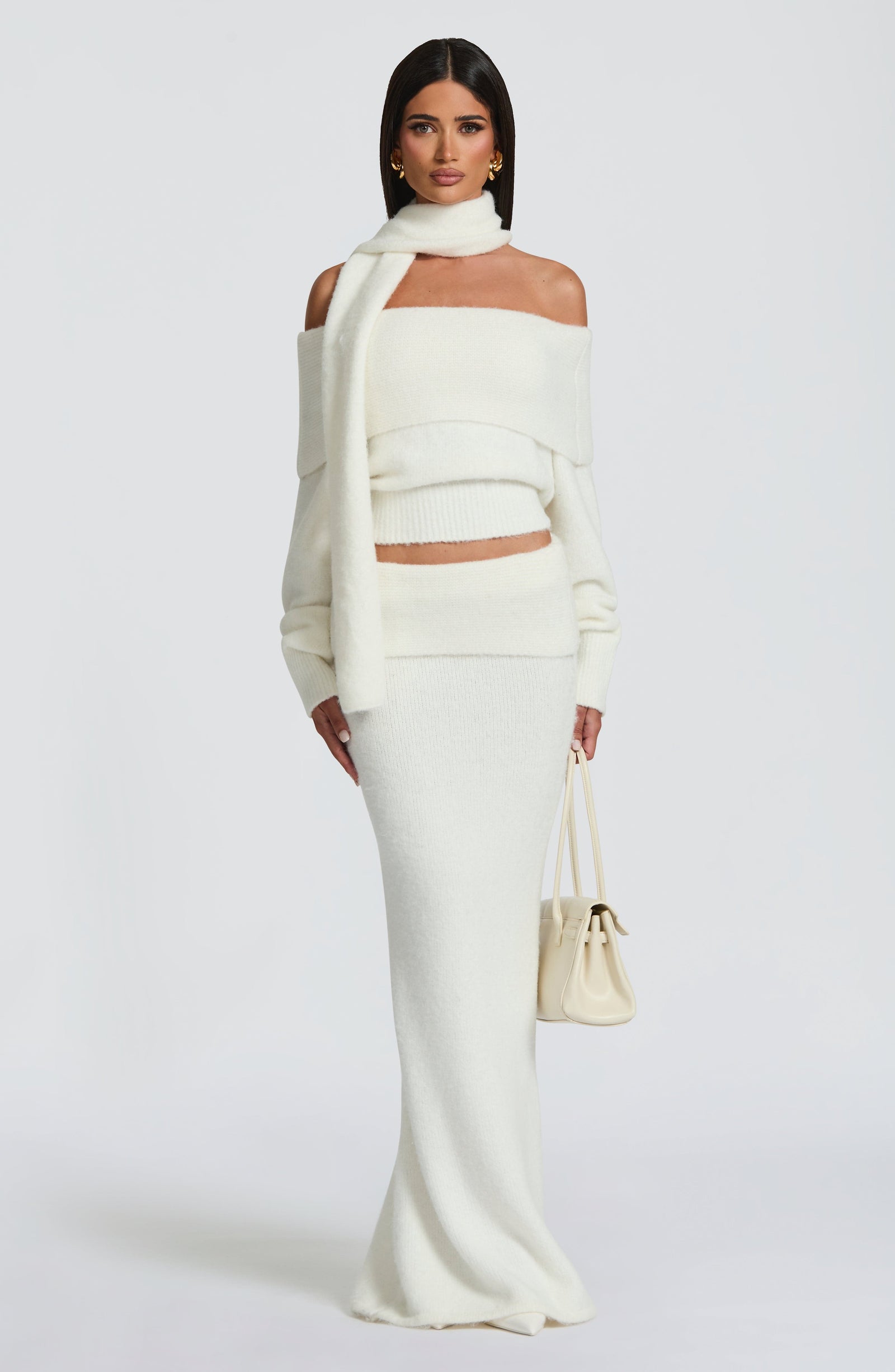 Andie Maxi Skirt - Ivory