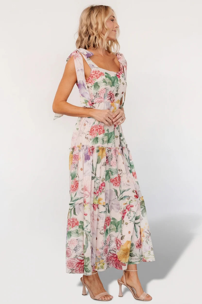 Anita Maxi Dress | Blush Multi Floral