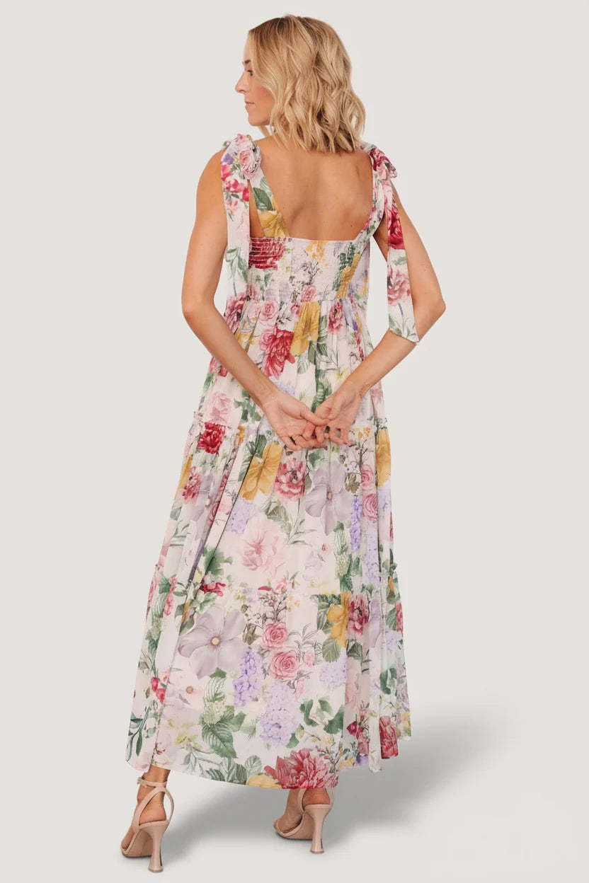 Anita Maxi Dress | Blush Multi Floral