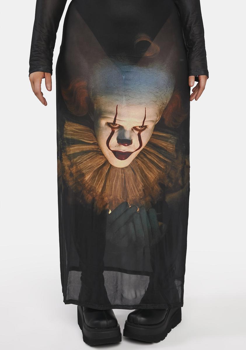 The Dancing Clown Maxi Dress