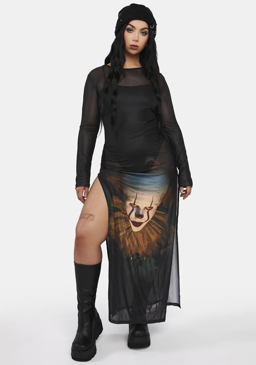 The Dancing Clown Maxi Dress