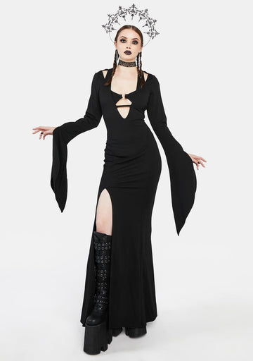 Gothic Dinner Maxi Dress