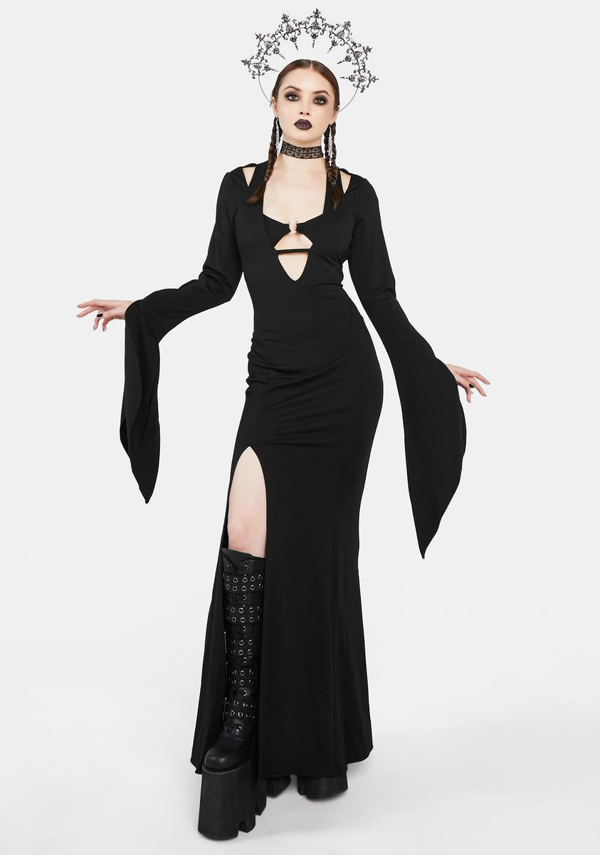 Gothic Dinner Maxi Dress