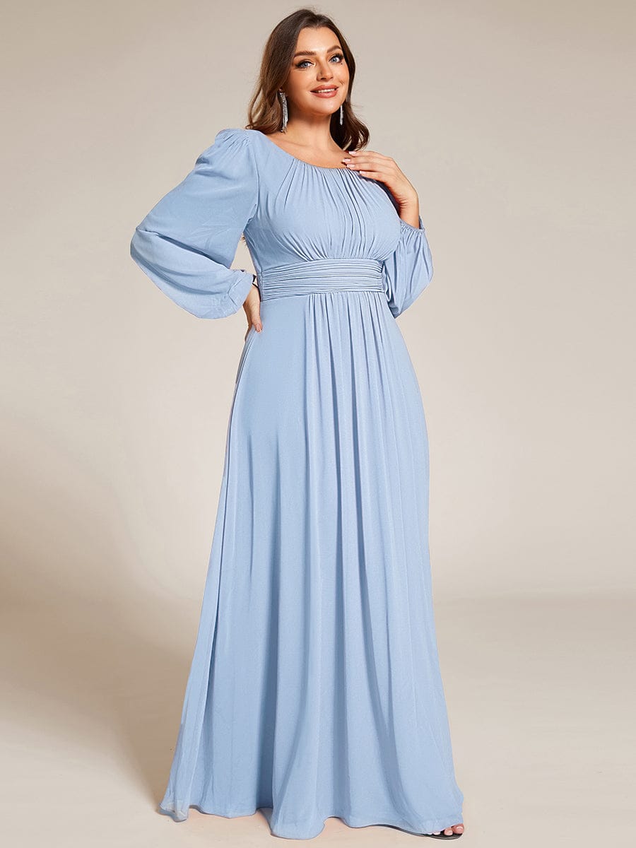 ever CELESTE|Chiffon High Empire Waist Puff Sleeve Mother Dress