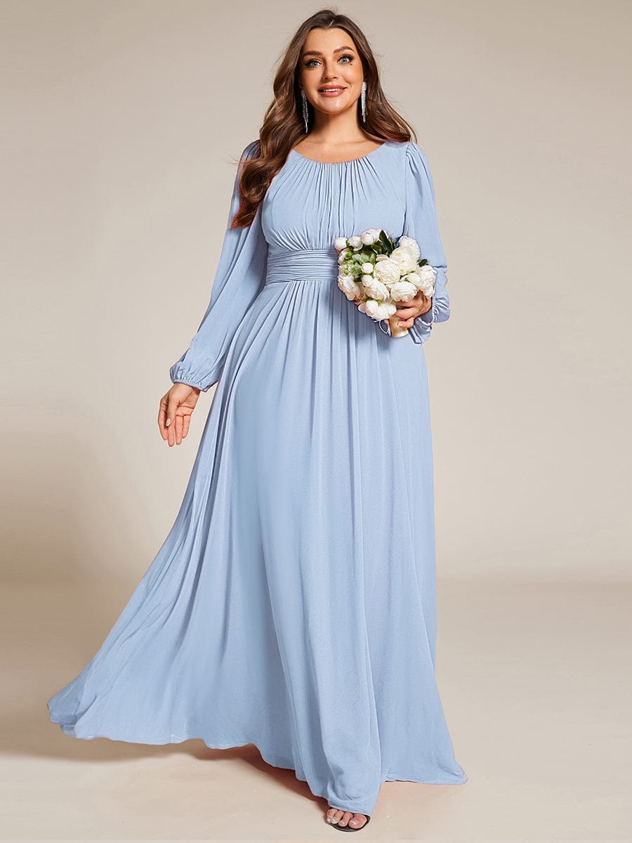 ever CELESTE|Chiffon High Empire Waist Puff Sleeve Mother Dress