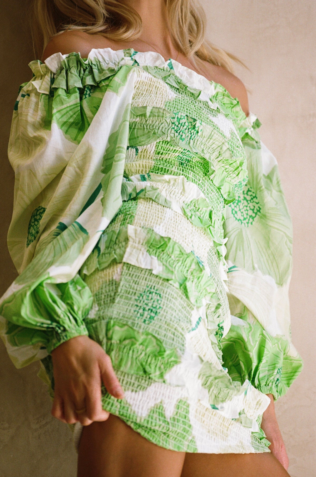 Berlyn Shirred Dress