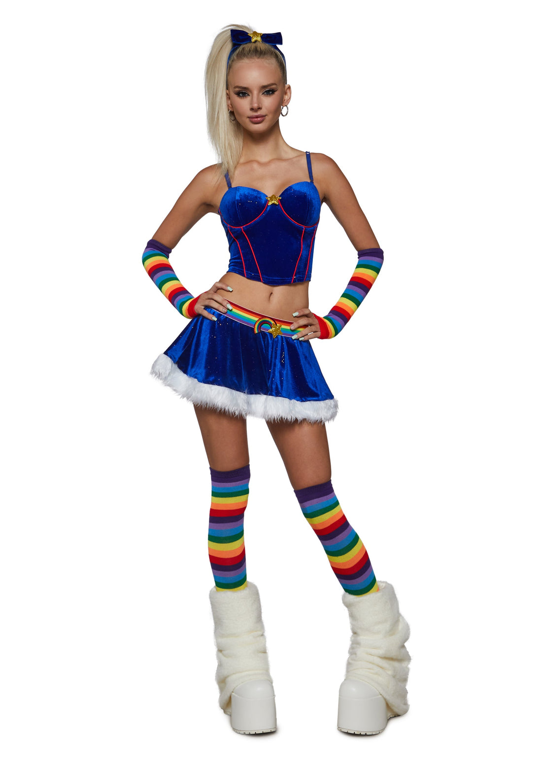 Rainbow Girl Costume