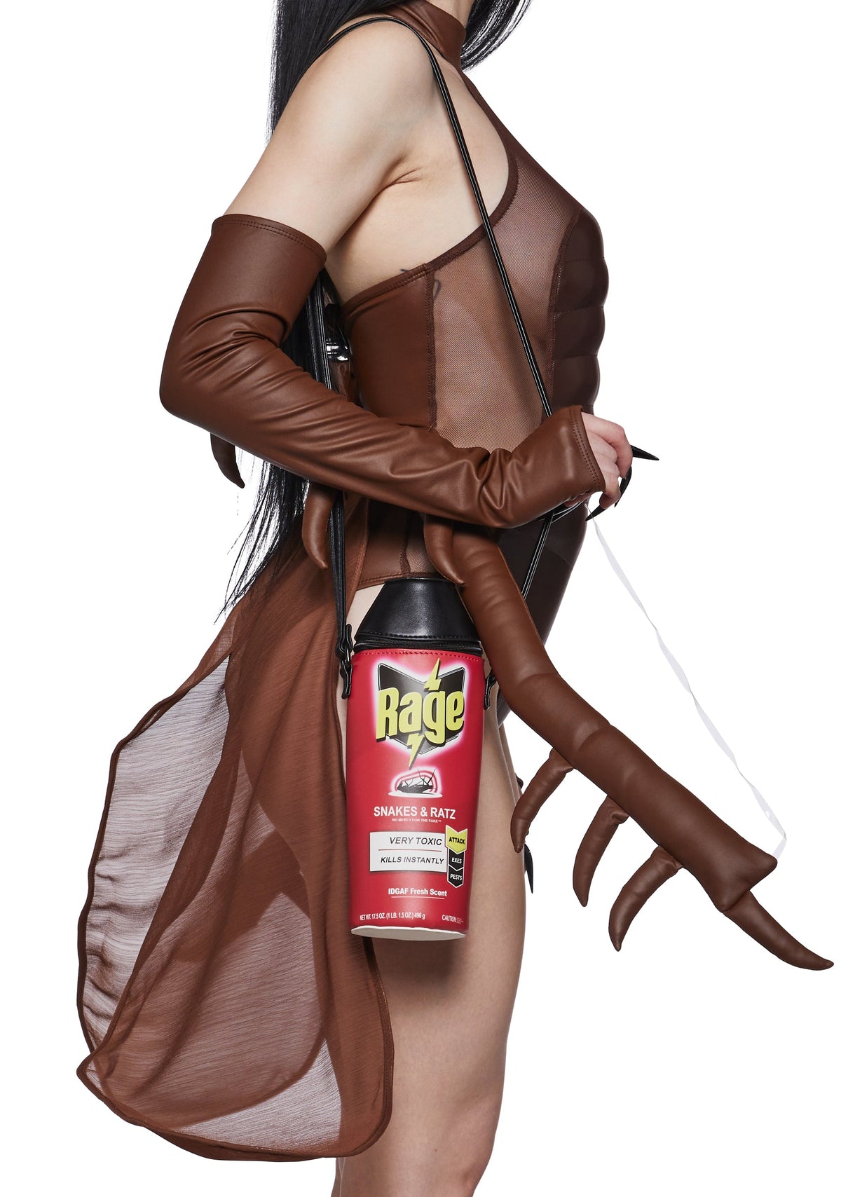 Cockroach Bug Costume with Purse