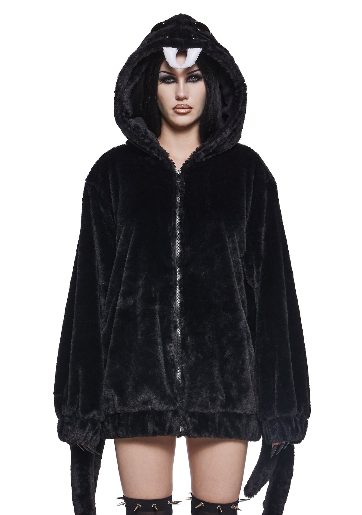 Very Leggy Oversized Hoodie