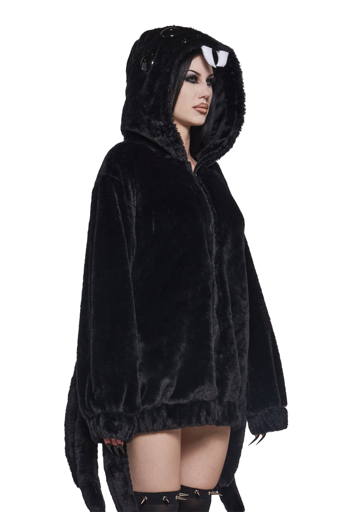 Very Leggy Oversized Hoodie