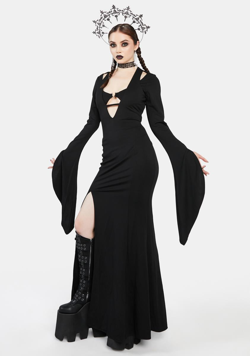 Gothic Dinner Maxi Dress
