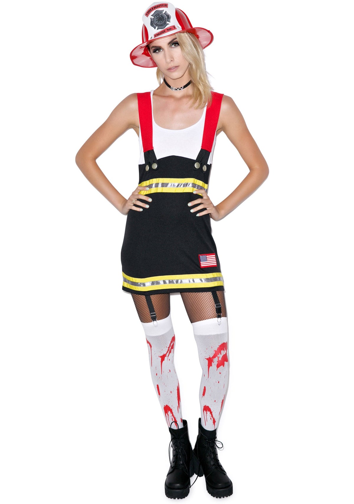 Backdoor Babe Fire Fighter Costume
