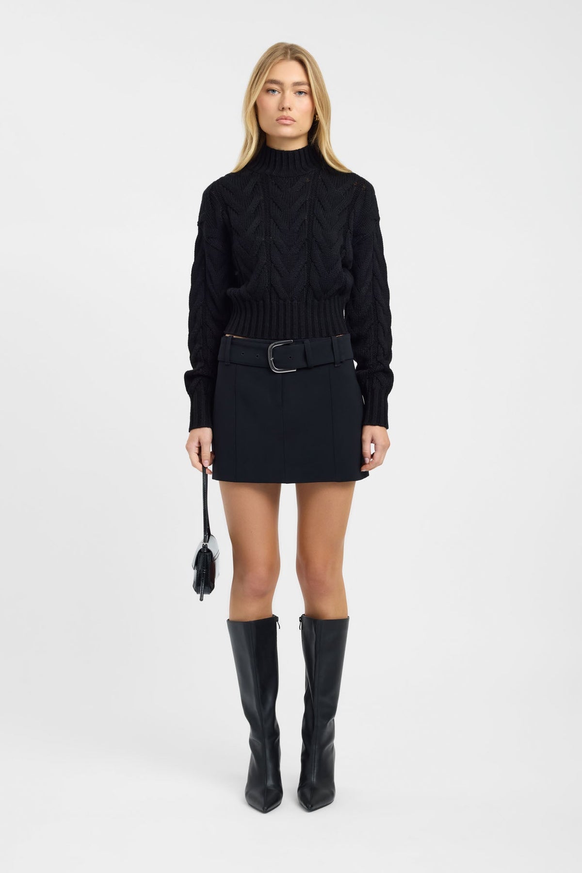 Alto Buckle Mini Skirt