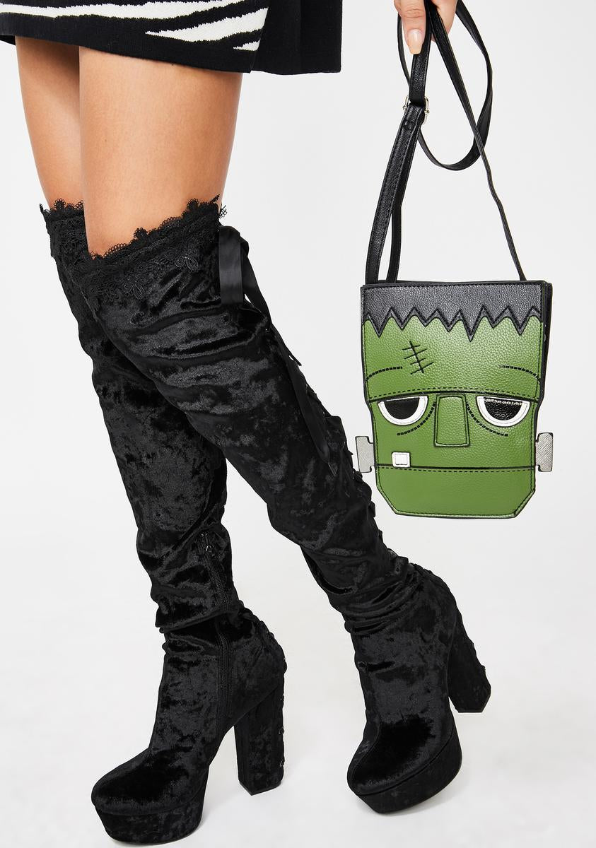 Mr. Frankenstein Crossbody Bag