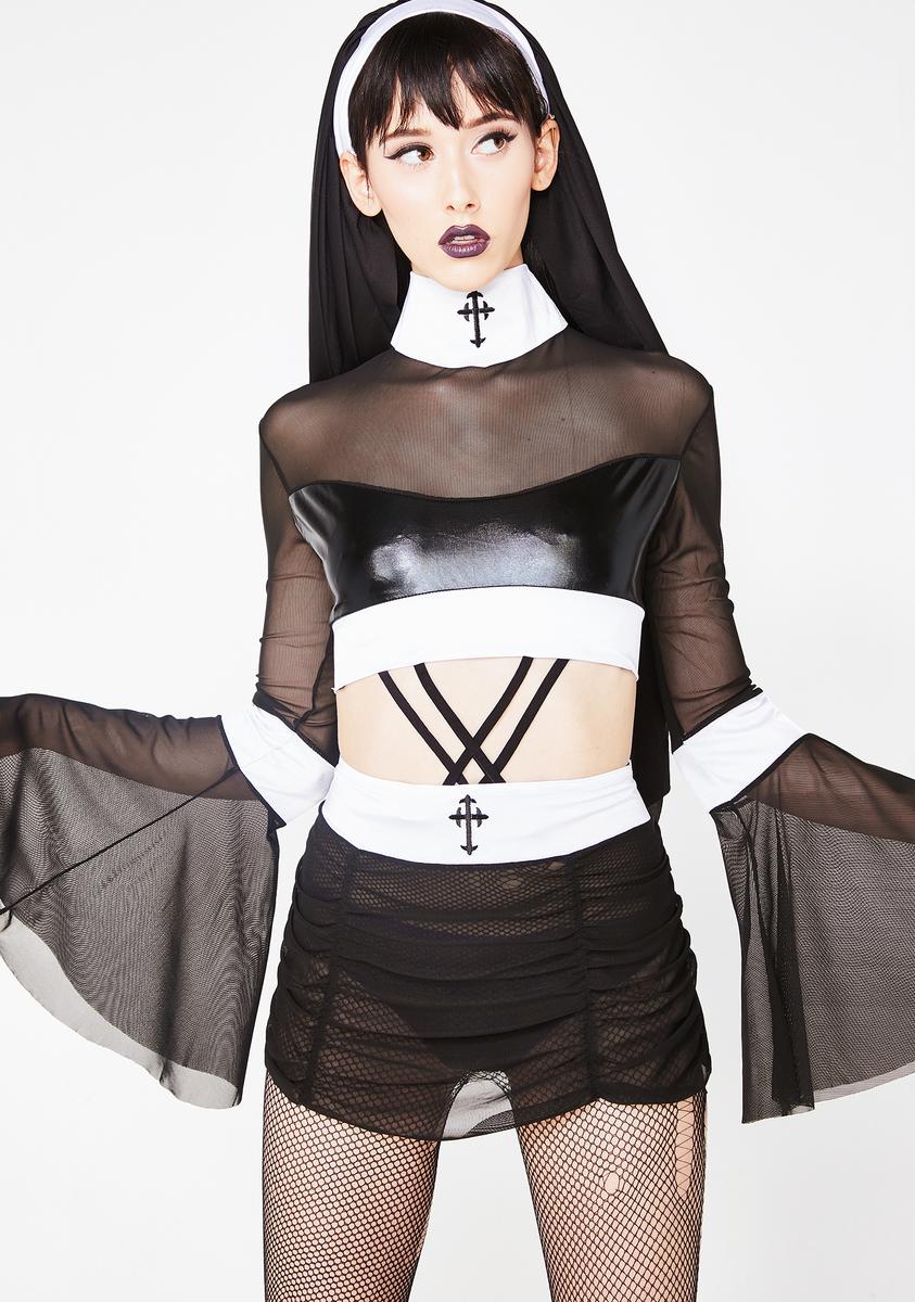 Depraved Naughty Nun Costume