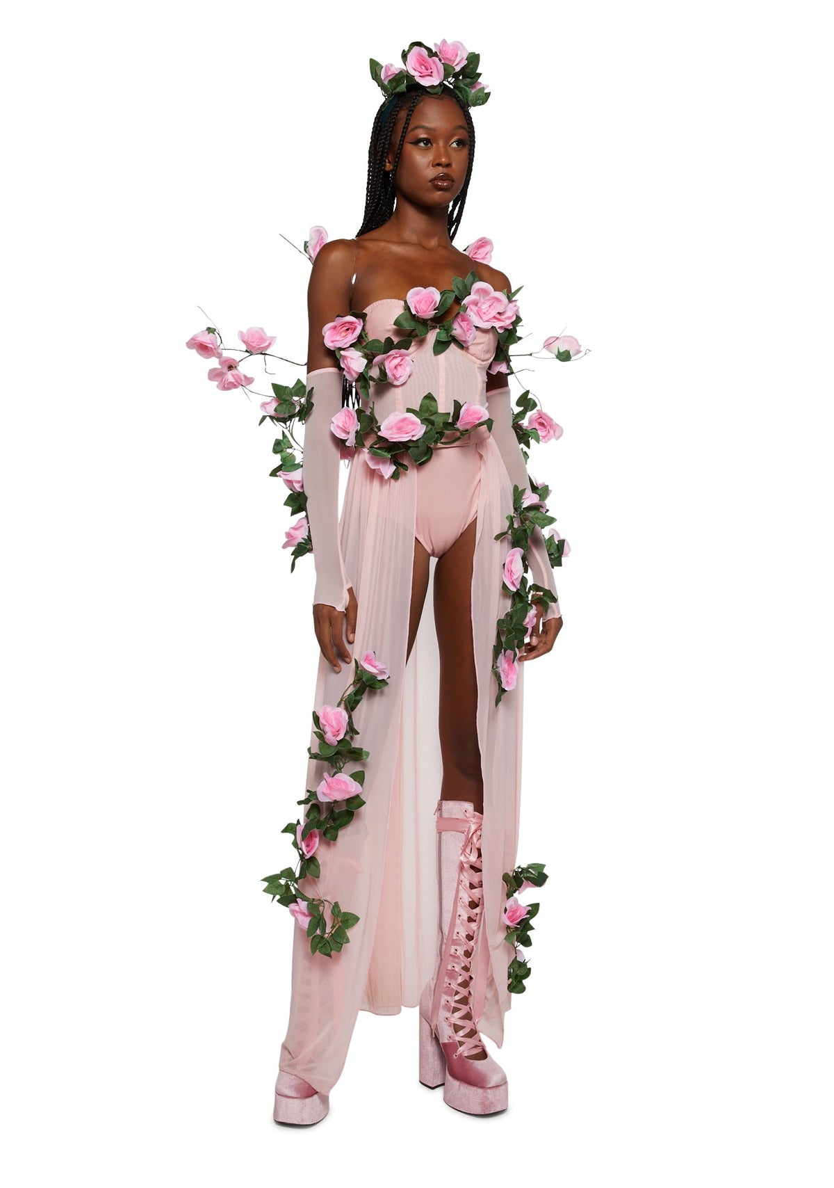 Garden Goddess Rose Nymph Wings