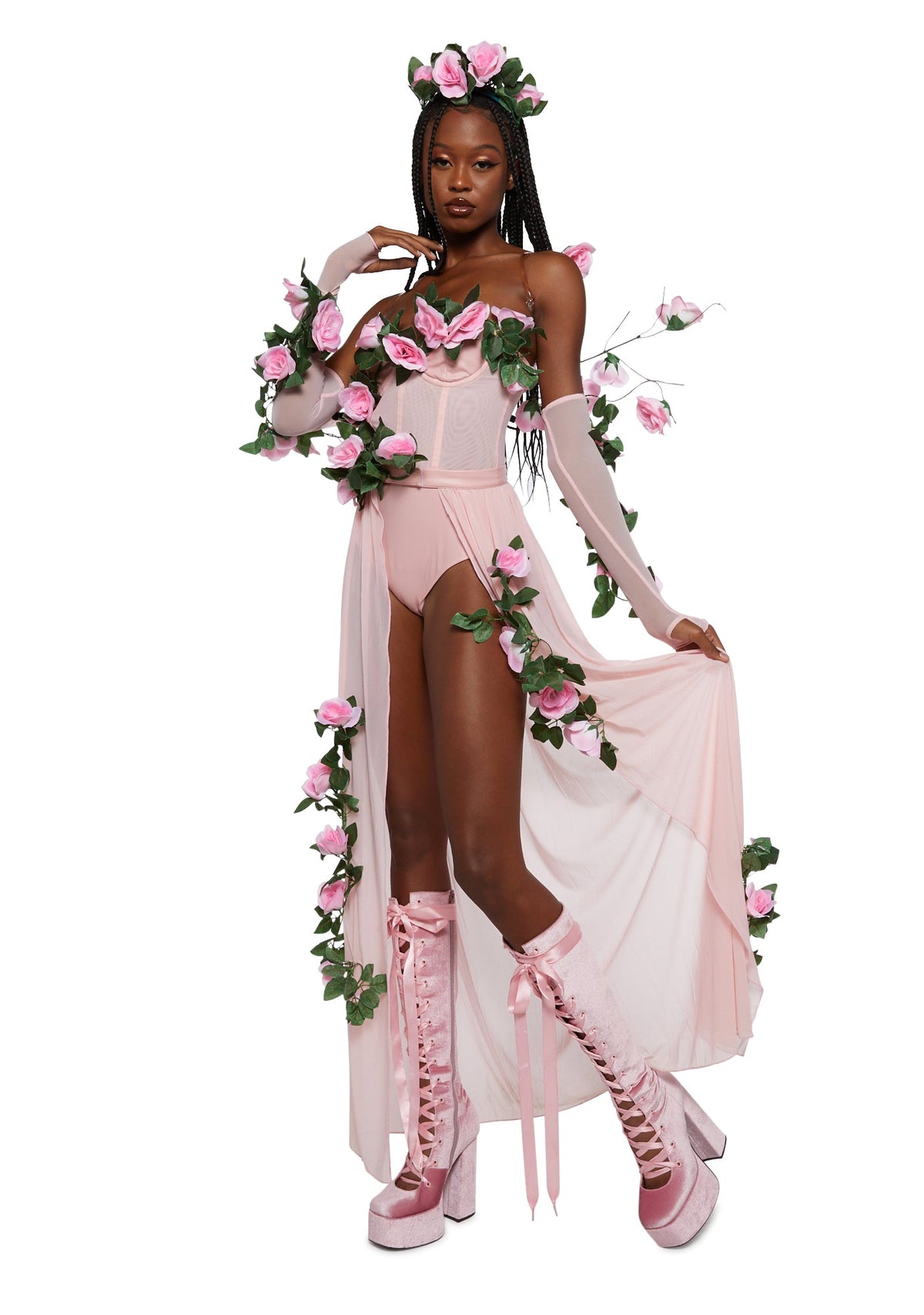 Garden Goddess Rose Nymph Wings