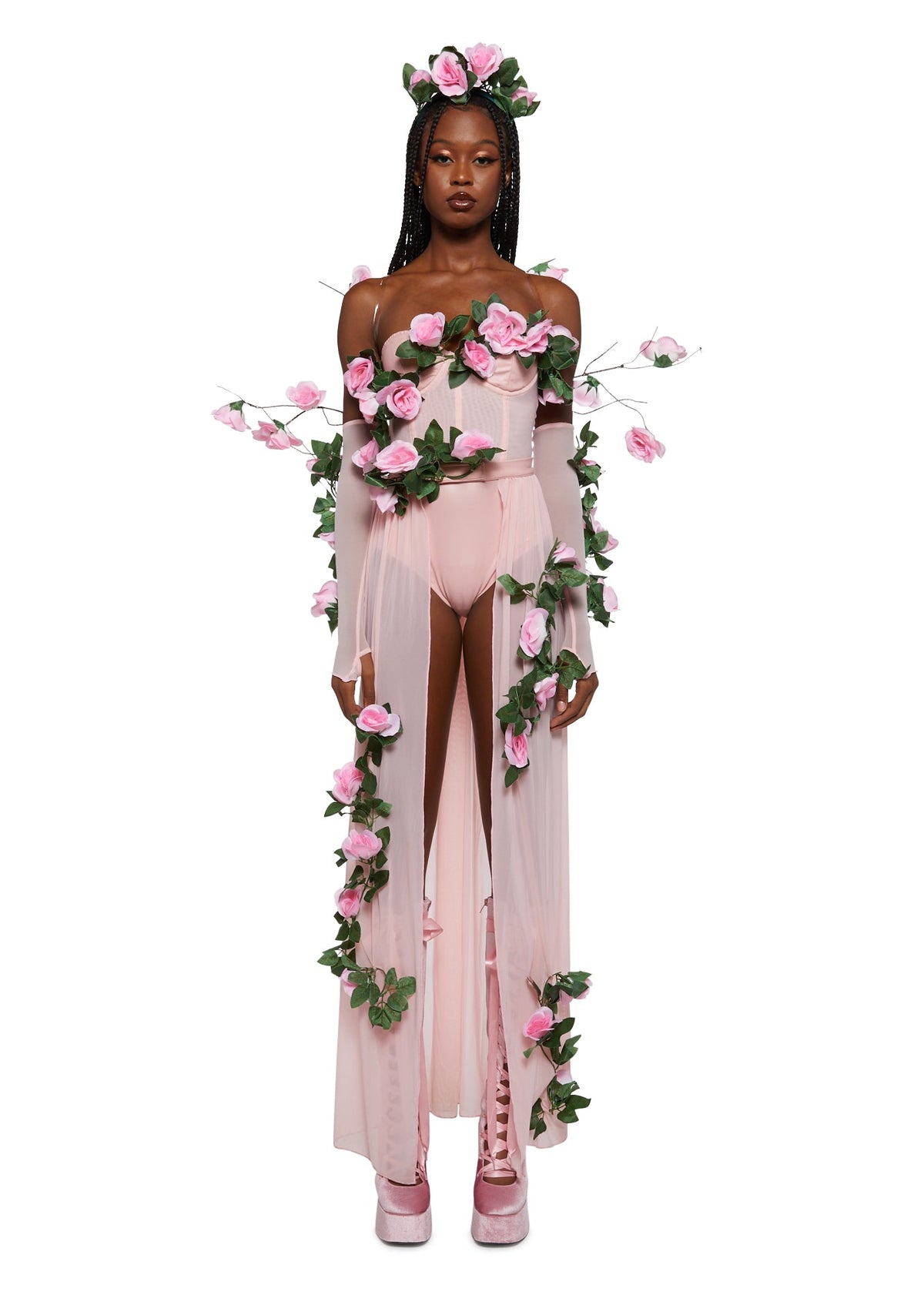 Garden Goddess Rose Nymph Wings